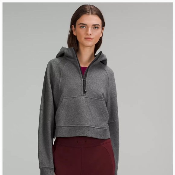 lululemon athletica Jackets & Blazers - Brand new Scuba oversized hoodie half zip!!